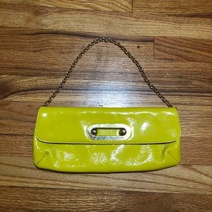 New Hobo International Yellow Purse Clutch